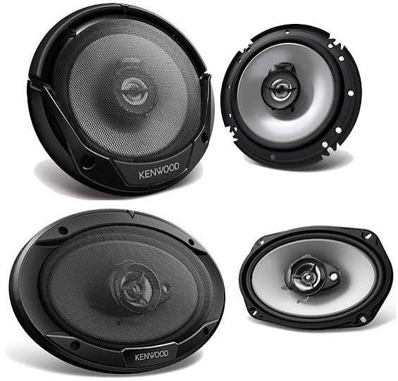Kenwood KFC-1695S 6.5-Inch & KFC-6995S 6x9-Inch 2-Way Coaxial Car Speaker Sets